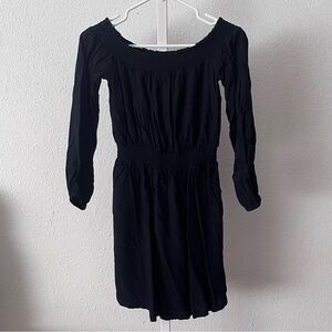 Roxy dream escape dress black off the shoulder